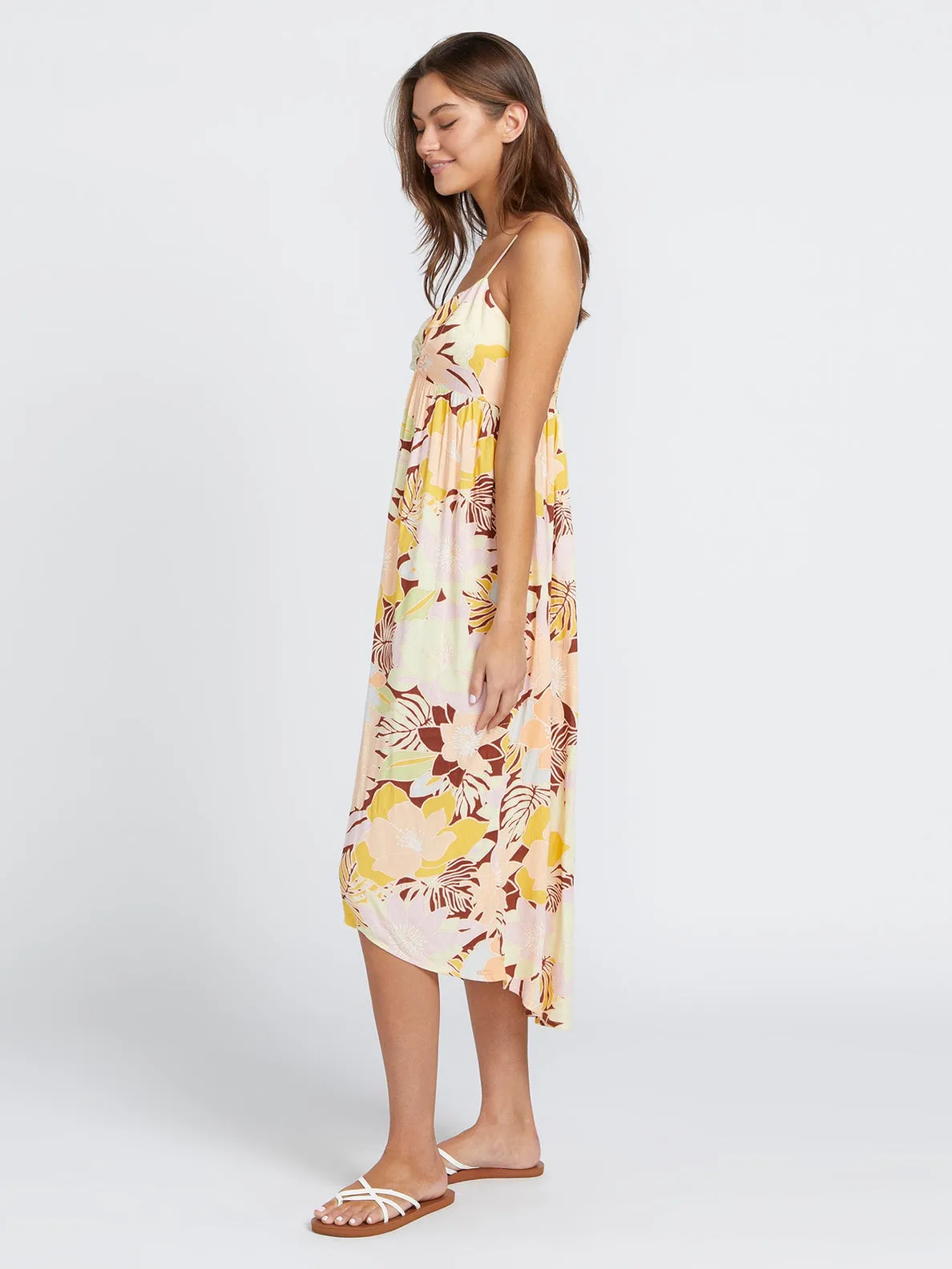 Volcom Womens Oh Lei Maxi Dress