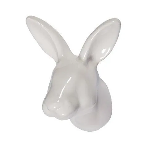 Wall Hook The Zoo Bunny White